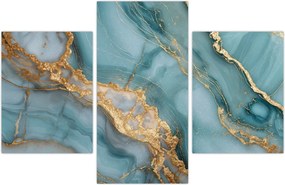 Tablou - Marmură turcoaz (90x60 cm)