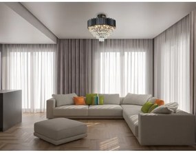 Brilagi - Lustru aplicat CARLOS 9xE14/40W/230V Ø 60 cm