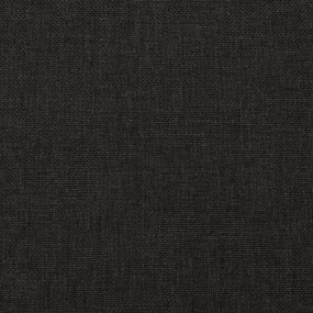 Fotoliu rabatabil cu ridicare, negru, material textil 1, Negru