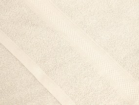 Prosop CLARYSSE ELEGANCE 60x110 cm crem, 100% bumbac