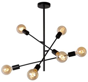 Lustră pe tijă LESTER 6xE27/40W/230V Lucide 21119/06/30