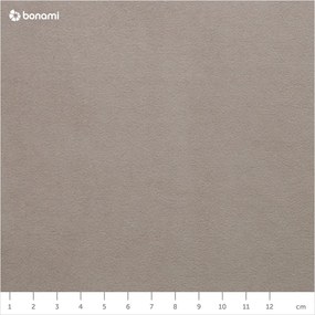 Canapea maro din catifea 165 cm Eden - Scandic