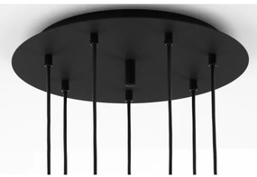 Lustră pe cablu Jupiter 2015 ALAS 7xGU10/10W/230V negru/auriu