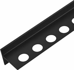 Canal de scurgere stanga Balneo 120 cm negru