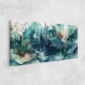 Tablou Canvas, 100x200cm, Dormitor si Living, Feng Shui, Apa, Deep Ocean Art