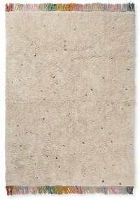 Covor pentru copii, crem, lavabil, țesut manual din bumbac 120x160 cm Stardust – Lorena Canals