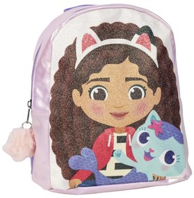 Gabby&#039;s Dollhouse Sparkle Tales rucsac holografic, geantă 23 cm