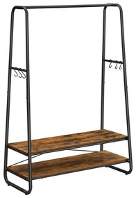 Cuier de podea LINEA, maro/negru