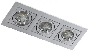 Spot incastrat tavan/plafon PACO 3 aluminiu