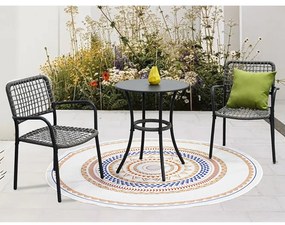 Autronic Set de grădină 1+2, metal, polyrattan,gri , AZ-L1103 GREY