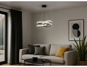 Lustră LED reglabilă pe cablu LED/90W/230V 3000-6500K Ø 47 cm + telecomandă