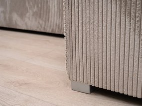 Canapea extensibila cu colt bilateral SMART COSARO, gri + 2 perne GRATUIT