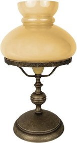 Veioza din alama stil nautic clasic Mississippi chihlimbar