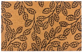 Covoraș de intrare din fibre de cocos 75x45 cm Leafs - Hanse Home