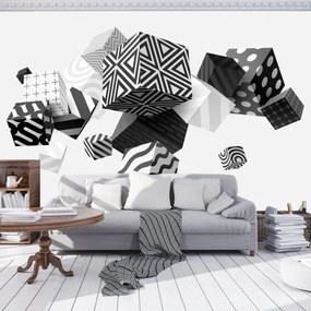 Fototapet - 3D geometrie (152,5x104 cm)