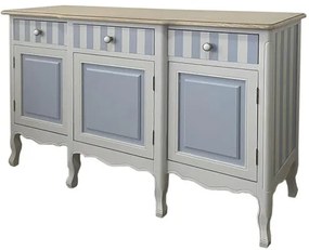 Bufet, bleu, din lemn de paulownia, Charme
