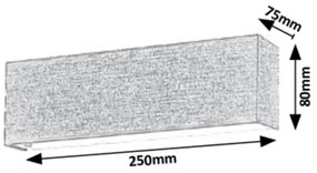 Rabalux 5685 - Aplică perete LED MORPHEUS LED/6W/230V