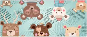 Tablou - Ursuleții veseli (120x50 cm)