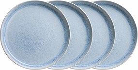 Mäser Set de farfurii de desert 4 bucăți AQUATA – 21 cm, albastru