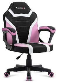 Scaun gaming pentru copii Rover 1 (negru + roz). 1087539