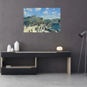 Tablou - Auguste Renoir, Pont Neuf, Paris, reproducere (90x60 cm)