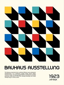 Ilustrație Bauhaus Ausstellung, Retrodrome