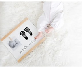 Tablou cu fotografie si amprente ale bebelusului - Pearhead