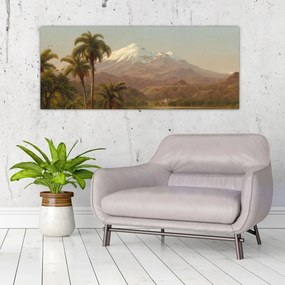 Tablou - Frederic Edwin Church, Tamaca Palms, reproducere (120x50 cm)