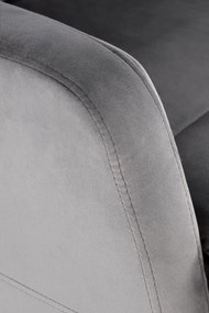 Fotoliu recliner Felipe 2 velvet gri H103 cm