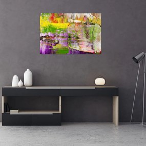 Tablou cu abstracție - pictura (90x60 cm)