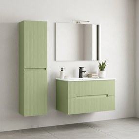 Trent suspendat dulap lateral verde deschis