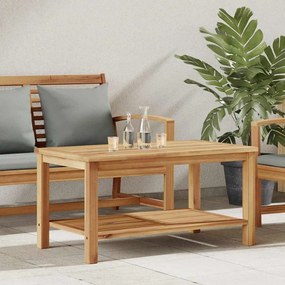 vidaXL Masă de cafea Maro 90 x 50 x 45 cm Lemn masiv de tec