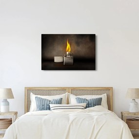 Tablou cu brichetă (90x60 cm)