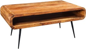 Masuta design industrial vintage Alpha 90cm Sheesham stone