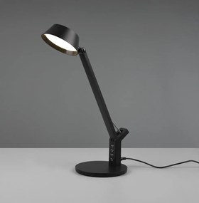 Veioză negru-mat LED cu intensitate reglabilă (înălțime 40 cm) Ava – Trio
