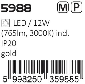 Aplica LED camera de zi, sufragerie, dormitor Daria 5988 RX