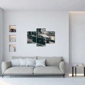 Tablou - Mașina în mișcare (90x60 cm)