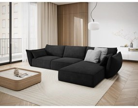 Colțar gri închis (pe partea dreaptă) Vanda – Mazzini Sofas