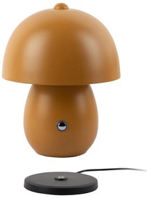 Veioză galben ocru LED cu abajur din metal (înălțime 18 cm) Mono LED – Leitmotiv