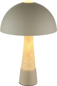Globo 51070110 - Lampă de masă PAULIN 1xE27ILLU/40W/230V gri