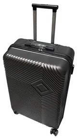 Valiză de cabină TravelLux Pro cu hard top și roți detașabile 35x55x20 cm gri închis