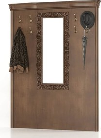 Cuier lemn masiv pentru hol Celisea, 165 × 17 × 220 cm