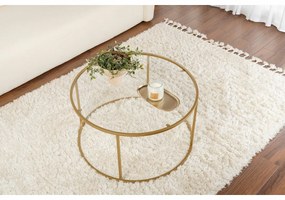 Măsuță de cafea Aurum Gold, 80 cm