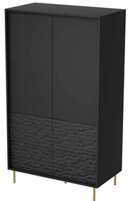 Dulap pentru haine Bullet, negru