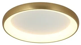 Plafoniera LED dimabil design modern Pingi auriu