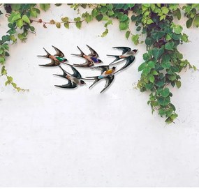 Decorațiune de grădină din metal Swallows – Garden Pleasure