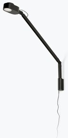 Aplica LED dimabila / Lampa de perete design ultra-modern INVITING neagra