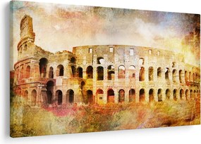 Tablou - Pictură digitală, Colosseum, Roma, Italia (90x60 cm)