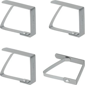 Cleme pentru fața de masă 4 buc. din metal – Metaltex