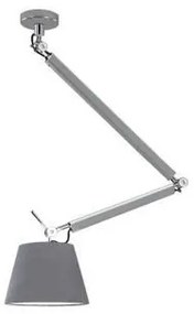 Pendul directionabil design modern ZYTA S ALU gri